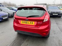USED 2016 66 FORD FIESTA 1.2 Petrol, Zetec Edition, Hatchback, 3 Door, Manual, Euro 6. FULL 12 MONTH MOT WITH EVERY CAR