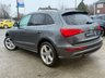 USED 2014 64 AUDI Q5 2.0 TDI S line Plus SUV 5dr Diesel S Tronic quattro Euro 5 (s/s) (177 ps) Finished in DAYTONA GREY MET with contrasting FULL BLACK HEATED LEATHER trim. This handsome looking SUV is a great all rounder. It's one the most popular in the 4x4 class. Features include Sat Nav, Full Black Heated Leather, Pan Roof, Park Sensors, DAB, Tinted Windows, Power Rear Boot, B/Tooth, Cruise Control, Run Lights and much more. Audi Dealer serviced at 39316 miles, 49603 miles, 59201 miles and on arrival at 117309 miles.