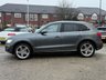 USED 2014 64 AUDI Q5 2.0 TDI S line Plus SUV 5dr Diesel S Tronic quattro Euro 5 (s/s) (177 ps) Finished in DAYTONA GREY MET with contrasting FULL BLACK HEATED LEATHER trim. This handsome looking SUV is a great all rounder. It's one the most popular in the 4x4 class. Features include Sat Nav, Full Black Heated Leather, Pan Roof, Park Sensors, DAB, Tinted Windows, Power Rear Boot, B/Tooth, Cruise Control, Run Lights and much more. Audi Dealer serviced at 39316 miles, 49603 miles, 59201 miles and on arrival at 117309 miles.
