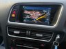 USED 2014 64 AUDI Q5 2.0 TDI S line Plus SUV 5dr Diesel S Tronic quattro Euro 5 (s/s) (177 ps) Finished in DAYTONA GREY MET with contrasting FULL BLACK HEATED LEATHER trim. This handsome looking SUV is a great all rounder. It's one the most popular in the 4x4 class. Features include Sat Nav, Full Black Heated Leather, Pan Roof, Park Sensors, DAB, Tinted Windows, Power Rear Boot, B/Tooth, Cruise Control, Run Lights and much more. Audi Dealer serviced at 39316 miles, 49603 miles, 59201 miles and on arrival at 117309 miles.