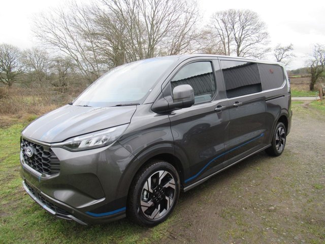 View our Ford Transit Custom 320 SPORT L2H1 DCIV SPORT, 19 inch alloys 170 Auto, Choice of Colours