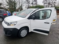 USED 2020 70 CITROEN BERLINGO White 1.5 BlueHDi Euro 6 panel van, 83,121 miles, ULEZ compliant, 5-Speed manual, Bluetooth, DAB Radio and much more! Final price plus VAT @ 20%! This 2020 Citroen Berlingo is a superb example, having had only one owner since new. This practical 5 door MPV, a 1.5 BlueHDi 650 X M SWB Euro 6 model, is powered by an efficient 1.5 litre diesel engine and boasts a Euro 6 emission class. For your peace of mind, the MOT is valid until September 2026 and it comes with a 3 month warranty. Notable features include height adjustable halogen headlights with automatic activation, and a DAB digital radio complete with Bluetooth handsfree connectivity a