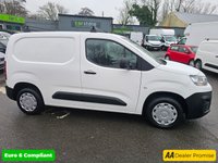 USED 2020 70 CITROEN BERLINGO White 1.5 BlueHDi Euro 6 panel van, 83,121 miles, ULEZ compliant, 5-Speed manual, Bluetooth, DAB Radio and much more! Final price plus VAT @ 20%! This 2020 Citroen Berlingo is a superb example, having had only one owner since new. This practical 5 door MPV, a 1.5 BlueHDi 650 X M SWB Euro 6 model, is powered by an efficient 1.5 litre diesel engine and boasts a Euro 6 emission class. For your peace of mind, the MOT is valid until September 2026 and it comes with a 3 month warranty. Notable features include height adjustable halogen headlights with automatic activation, and a DAB digital radio complete with Bluetooth handsfree connectivity a