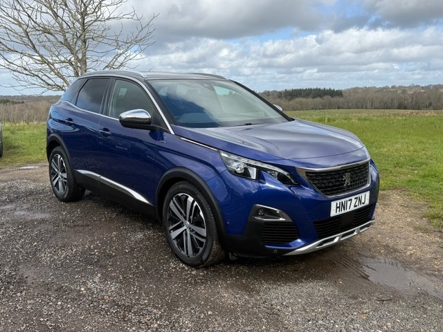 2017 PEUGEOT 3008 2017 2.0 BlueHDi GT SUV 5dr Diesel EAT Auto 6Spd Euro 6 (s/s) (180 ps)