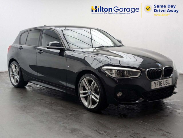 USED 2016 16 BMW 1 SERIES 2.0 120d M Sport Hatchback 5dr Diesel Auto xDrive Euro 6 (s/s) (190 ps) PARK DISTANCE CONTROL+BLUETOOTH CLICK & COLLECT/HOME DELIVERY