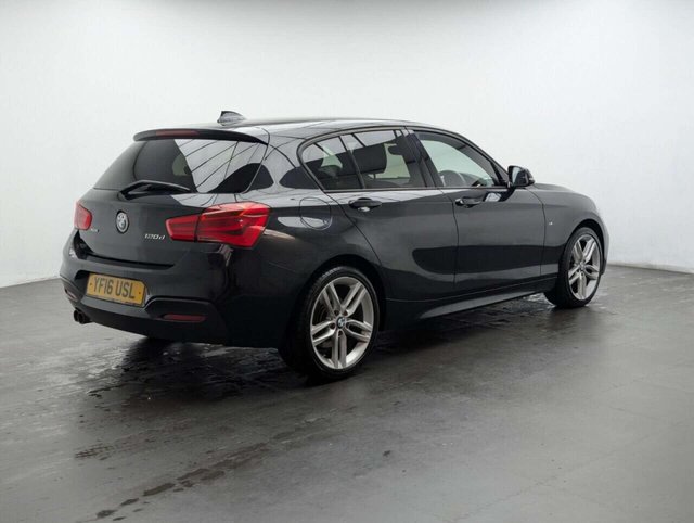 USED 2016 16 BMW 1 SERIES 2.0 120d M Sport Hatchback 5dr Diesel Auto xDrive Euro 6 (s/s) (190 ps) PARK DISTANCE CONTROL+BLUETOOTH CLICK & COLLECT/HOME DELIVERY