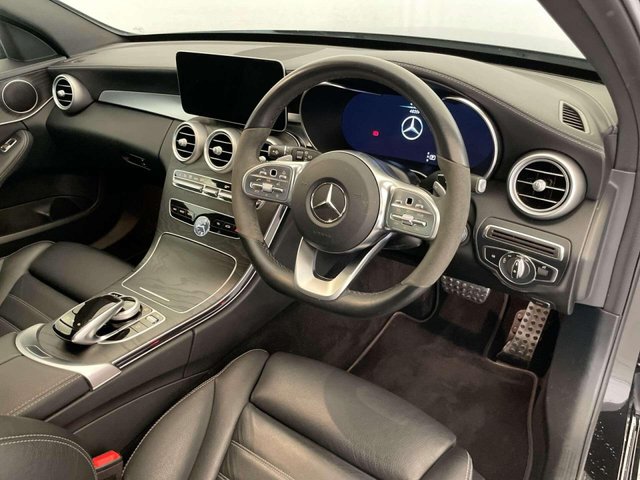 USED 2021 21 MERCEDES-BENZ C-CLASS 1.5 C200 MHEV AMG Line Night Edition (Premium) Estate 5dr Petrol G-Tronic+ Euro 6 (s/s) (198 ps) NAVIGATION+HEATED SEATS CLICK & COLLECT/ HOME DELIVERY