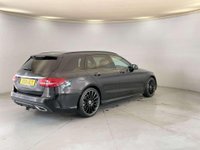 USED 2021 21 MERCEDES-BENZ C-CLASS 1.5 C200 MHEV AMG Line Night Edition (Premium) Estate 5dr Petrol G-Tronic+ Euro 6 (s/s) (198 ps) NAVIGATION+HEATED SEATS CLICK & COLLECT/ HOME DELIVERY