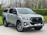 USED 2020 20 TOYOTA HI-LUX 2.4 D-4D Invincible X Pickup Double Cab 4dr Diesel Manual 4WD Euro 6 (s/s) (TSS) (150 ps) ** NO VAT * *  SAT NAV **  2  KEYS