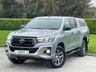 USED 2020 20 TOYOTA HI-LUX 2.4 D-4D Invincible X Pickup Double Cab 4dr Diesel Manual 4WD Euro 6 (s/s) (TSS) (150 ps) ** NO VAT * *  SAT NAV **  2  KEYS