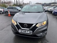 USED 2018 68 NISSAN QASHQAI 1.5 Turbo Diesel (DCI), Acenta Premium, SUV, 5 Door, Manual, Euro 6. FULL 12 MONTH MOT WITH EVERY CAR
