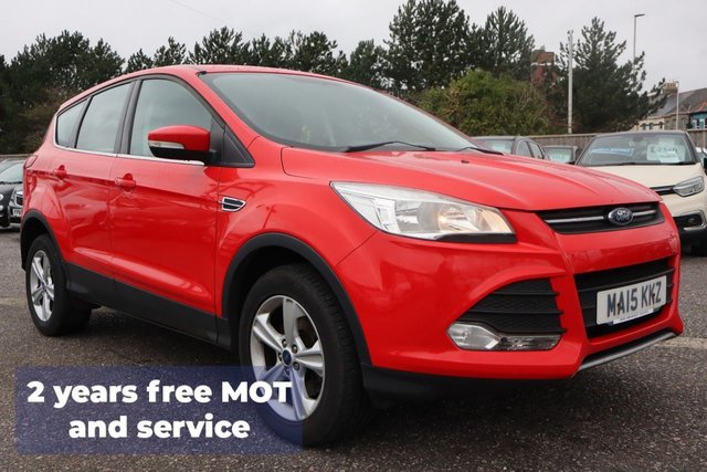 2015 FORD KUGA 2.0 TDCi Zetec SUV 5dr Diesel Manual AWD Euro 6 (s/s) (150 ps)