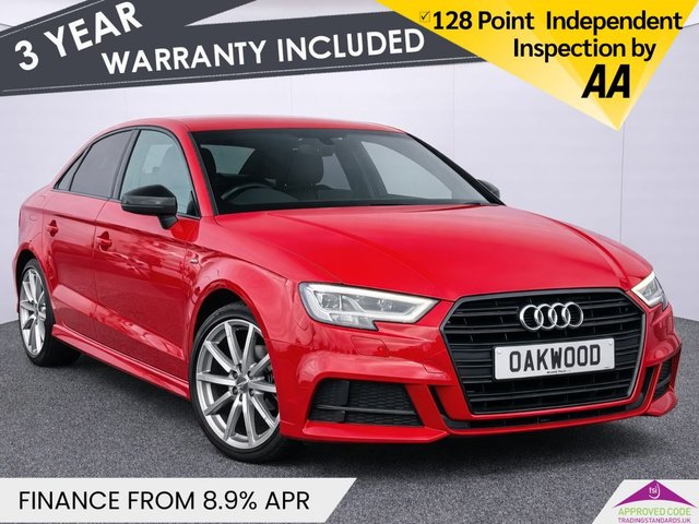 2018 Audi A3 1L S Line 4dr
