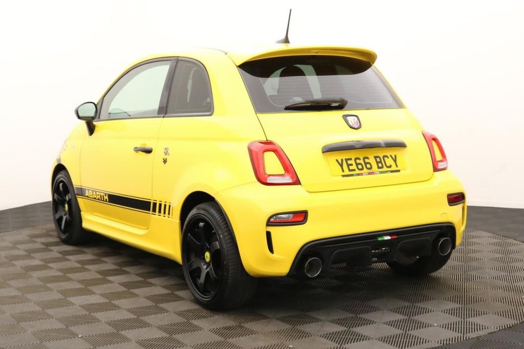 USED 2016 ABARTH 595 1.4 T-Jet Hatchback 3dr Petrol Manual Euro 6 (145 ps) Bluetooth, 17" Alloys, Air Con