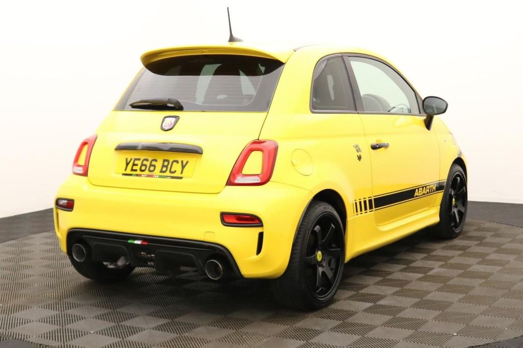 USED 2016 ABARTH 595 1.4 T-Jet Hatchback 3dr Petrol Manual Euro 6 (145 ps) Bluetooth, 17" Alloys, Air Con