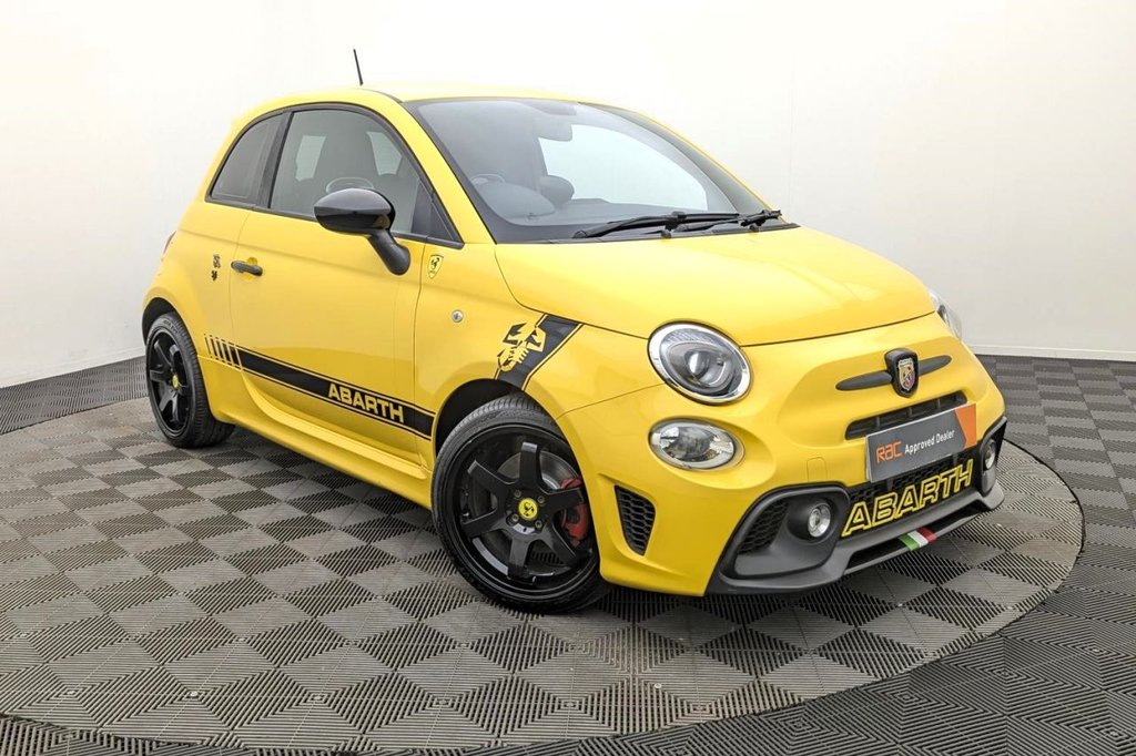 USED 2016 ABARTH 595 1.4 T-Jet Hatchback 3dr Petrol Manual Euro 6 (145 ps) Bluetooth, 17" Alloys, Air Con