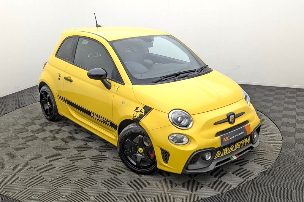 USED 2016 ABARTH 595 1.4 T-Jet Hatchback 3dr Petrol Manual Euro 6 (145 ps) Bluetooth, 17" Alloys, Air Con