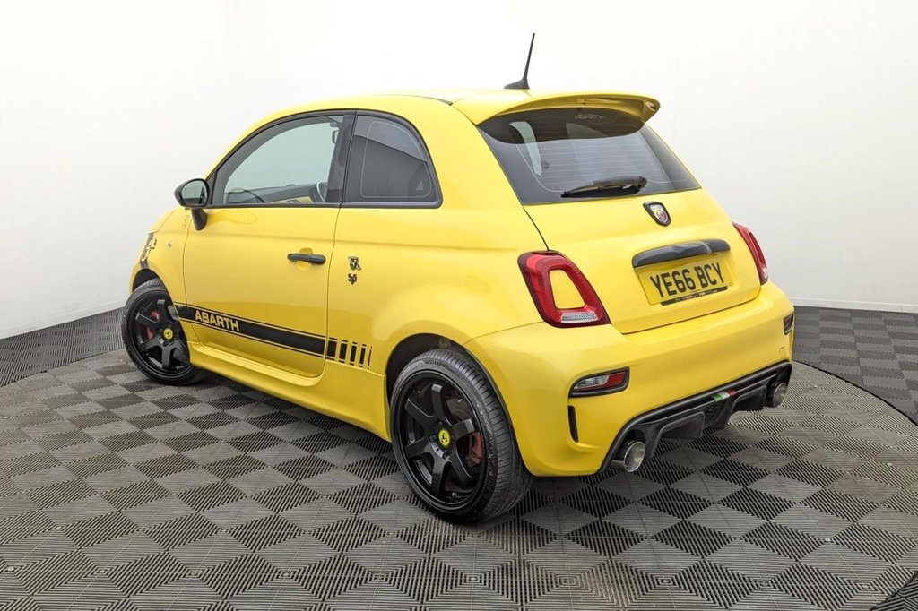 USED 2016 ABARTH 595 1.4 T-Jet Hatchback 3dr Petrol Manual Euro 6 (145 ps) Bluetooth, 17" Alloys, Air Con