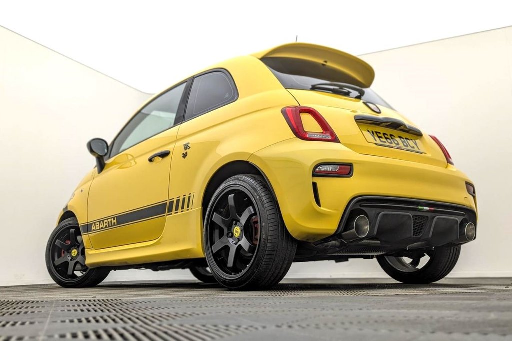 USED 2016 ABARTH 595 1.4 T-Jet Hatchback 3dr Petrol Manual Euro 6 (145 ps) Bluetooth, 17" Alloys, Air Con