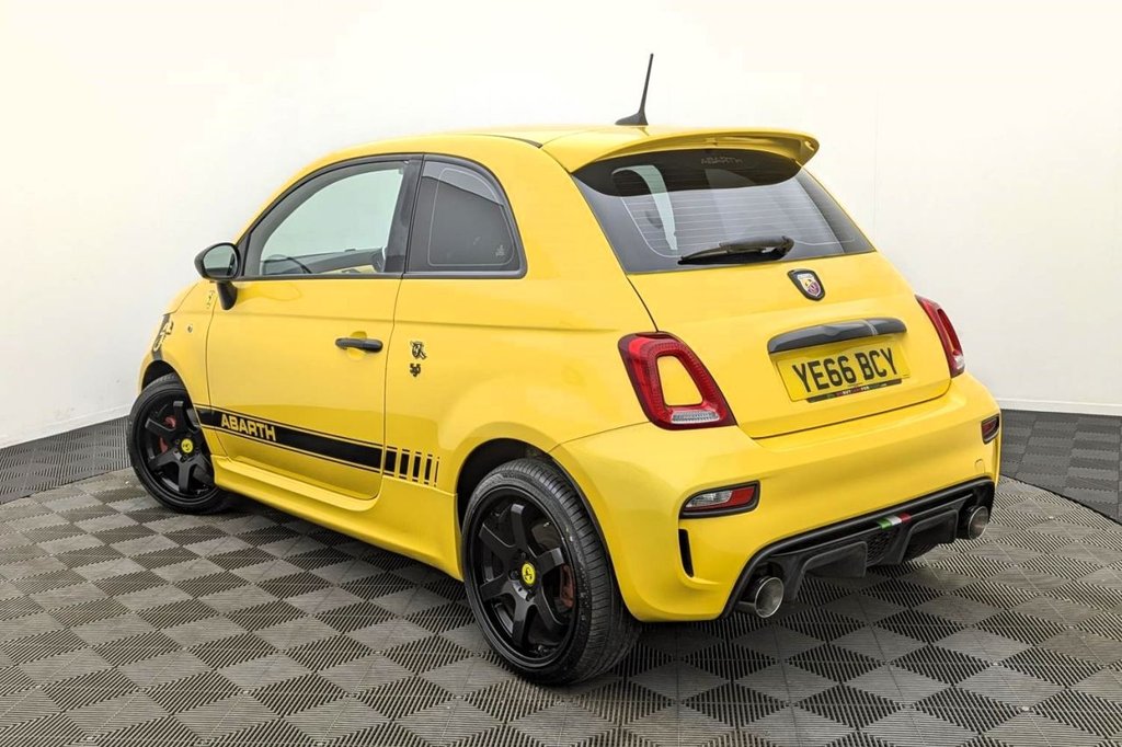 USED 2016 ABARTH 595 1.4 T-Jet Hatchback 3dr Petrol Manual Euro 6 (145 ps) Bluetooth, 17" Alloys, Air Con