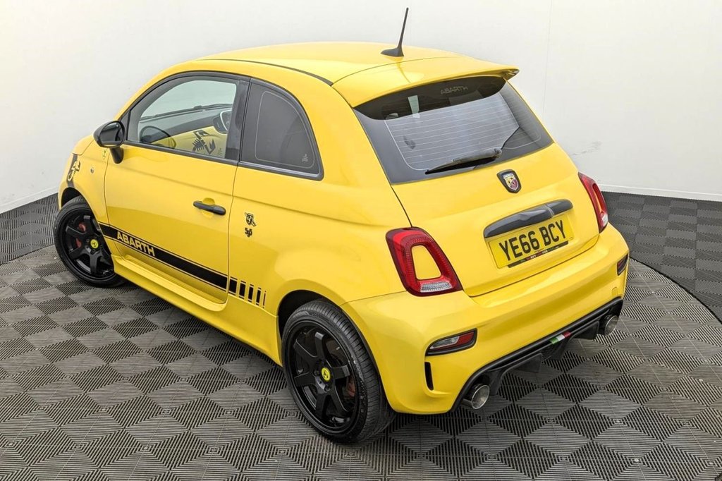 USED 2016 ABARTH 595 1.4 T-Jet Hatchback 3dr Petrol Manual Euro 6 (145 ps) Bluetooth, 17" Alloys, Air Con