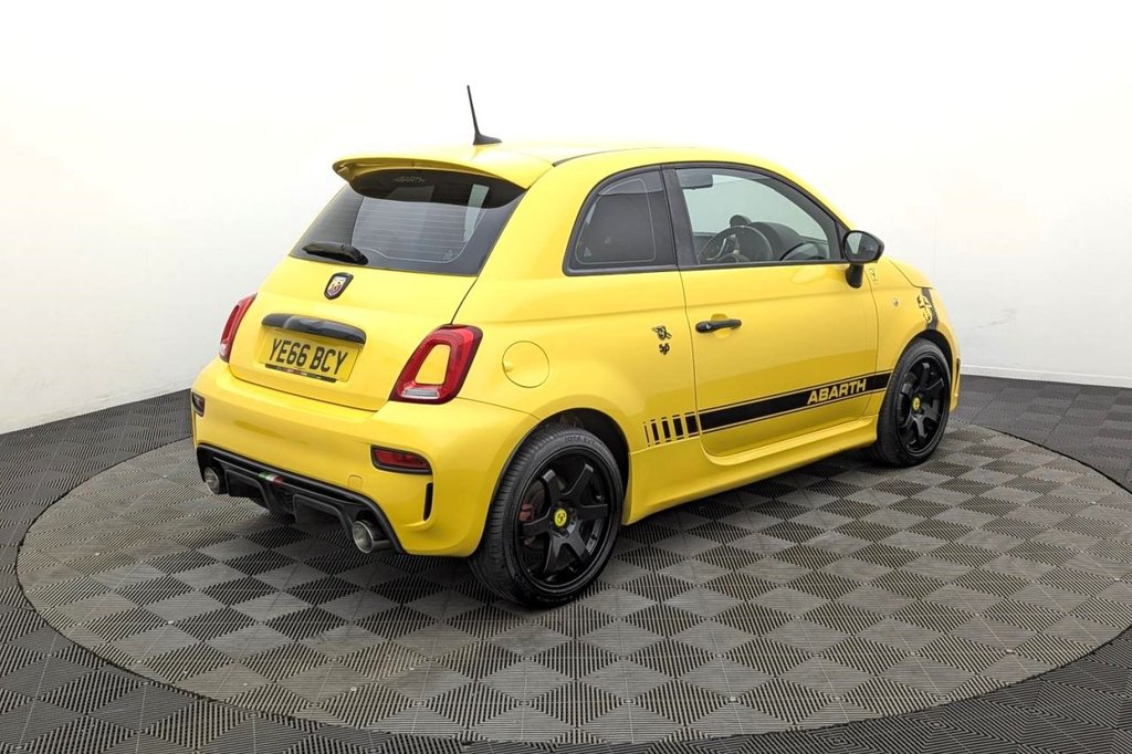 USED 2016 ABARTH 595 1.4 T-Jet Hatchback 3dr Petrol Manual Euro 6 (145 ps) Bluetooth, 17" Alloys, Air Con