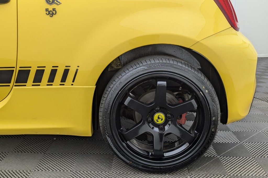 USED 2016 ABARTH 595 1.4 T-Jet Hatchback 3dr Petrol Manual Euro 6 (145 ps) Bluetooth, 17" Alloys, Air Con