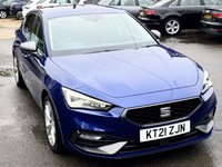 USED 2021 21 SEAT LEON 1.0 TSI EVO FR Hatchback 5dr Petrol Manual Euro 6 (s/s) (110 ps) 