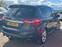 USED 2014 14 FORD S-MAX 2.2 TDCi Titanium X Sport Euro 5 5dr 2 Owners/2Keys/PanRoof/PSH/VGC