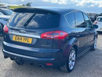 USED 2014 14 FORD S-MAX 2.2 TDCi Titanium X Sport Euro 5 5dr 2 Owners/2Keys/PanRoof/PSH/VGC