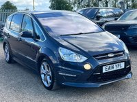 USED 2014 14 FORD S-MAX 2.2 TDCi Titanium X Sport Euro 5 5dr 2 Owners/2Keys/PanRoof/PSH/VGC