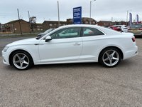 USED 2020 20 AUDI A5 2.0 TFSI 35 Sport Coupe 2dr Petrol S Tronic Euro 6 (s/s) (150 ps) 2 OWNERS FROM NEW* AUTOMATIC* PADDLE SHIFT* SAT NAV* PARKING SENSORS* CRUISE CONTROL*ELECTRIC HANDBRAKE* FULL LEATHER* HEATED SEATS* AUTO START / STOP* TRACTION CONTROL