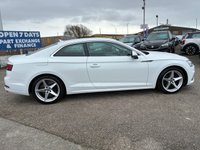 USED 2020 20 AUDI A5 2.0 TFSI 35 Sport Coupe 2dr Petrol S Tronic Euro 6 (s/s) (150 ps) 2 OWNERS FROM NEW* AUTOMATIC* PADDLE SHIFT* SAT NAV* PARKING SENSORS* CRUISE CONTROL*ELECTRIC HANDBRAKE* FULL LEATHER* HEATED SEATS* AUTO START / STOP* TRACTION CONTROL
