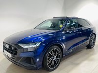 USED 2019 68 AUDI Q8 3.0 TDI V6 50 Vorsprung SUV 5dr Diesel Tiptronic quattro Euro 6 (s/s) (286 ps) Vorsprung | Panoramic Roof | Front & Rear Heated Seats | Bang & Olufsen Sound | Navarra Blue | Rear Sun Shades