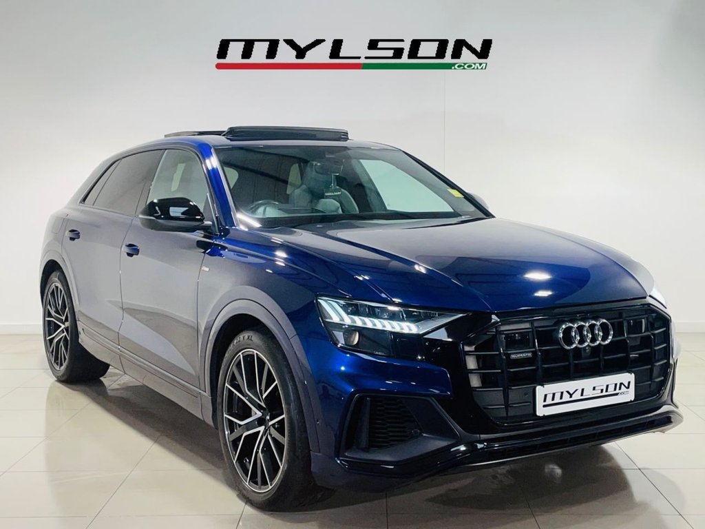 Blue 2019 Audi Q8 SUV/Crossover All-wheel drive Automatic