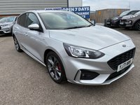 USED 2021 71 FORD FOCUS 1.0T EcoBoost ST-Line Hatchback 5dr Petrol Auto Euro 6 (s/s) (125 ps) 2 OWNERS FROM NEW* AUTOMATIC* PADDLE SHIFT* SAT NAV* PARKING SENSORS* CRUISE CONTROL* ELECTRIC HANDBRAKE* HEATED WINDSCREEN* AUTO START / STOP* LANE / SPEED ASSIST* AIR CON* BLUETOOTH PHONE AND AUDIO* DAB