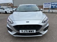 USED 2021 71 FORD FOCUS 1.0T EcoBoost ST-Line Hatchback 5dr Petrol Auto Euro 6 (s/s) (125 ps) 2 OWNERS FROM NEW* AUTOMATIC* PADDLE SHIFT* SAT NAV* PARKING SENSORS* CRUISE CONTROL* ELECTRIC HANDBRAKE* HEATED WINDSCREEN* AUTO START / STOP* LANE / SPEED ASSIST* AIR CON* BLUETOOTH PHONE AND AUDIO* DAB
