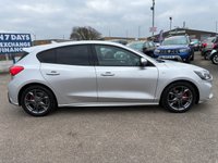 USED 2021 71 FORD FOCUS 1.0T EcoBoost ST-Line Hatchback 5dr Petrol Auto Euro 6 (s/s) (125 ps) 2 OWNERS FROM NEW* AUTOMATIC* PADDLE SHIFT* SAT NAV* PARKING SENSORS* CRUISE CONTROL* ELECTRIC HANDBRAKE* HEATED WINDSCREEN* AUTO START / STOP* LANE / SPEED ASSIST* AIR CON* BLUETOOTH PHONE AND AUDIO* DAB