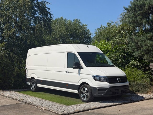 View our Volkswagen Crafter 2.0 TDI CR35 BlueMotion Tech Trendline Panel Van 5dr Diesel Manual FWD LWB High Roof Euro 6 (s/s) (140 ps)