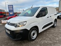 USED 2023 72 CITROEN BERLINGO 1.5 BlueHDi 1000 Enterprise Edition M Panel Van 5dr Diesel Manual SWB Euro 6 (s/s) (100 ps) 2 OWNERS FROM NEW* PARKING SENSORS* CRUISE CONTROL* ELECTRIC HANDBRAKE* SAT NAV WITH COMPATIBLE DEVICE* AUTO START / STOP* TRACTION CONTROL* 6 SPEED* AIR CON