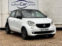 USED 2017 17 SMART FORFOUR 1.0 Prime (Premium Plus) Hatchback 5dr Petrol Manual Euro 6 (s/s) (71 ps) www.suffolkcarcentre.co.uk - Located at Lowestoft