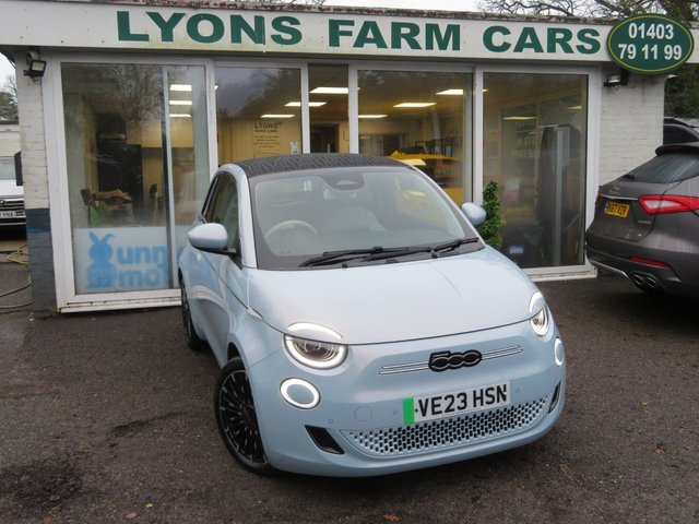 2023 23 Fiat 500e C 42kWh Convertible La Prima by Bocelli 2dr Electric Automatic (118 ps)