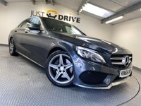 USED 2016 66 MERCEDES-BENZ C-CLASS 2.1 C250d AMG Line (Premium) Saloon 4dr Diesel 7G-Tronic+ Euro 6 (s/s) (204 ps) &pound;35 ROAD TAX, AUTOMATIC !