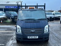 USED 2013 63 FORD TRANSIT 2.2 TDCi 350 Dropside 2dr Diesel Manual RWD L2 (DRW) (123 bhp) 