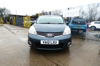 USED 2012 12 NISSAN NOTE 1.4 16V n-tec+ Hatchback 5dr Petrol Manual Euro 5 (88 ps) 