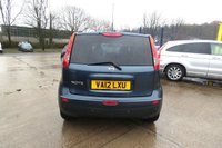 USED 2012 12 NISSAN NOTE 1.4 16V n-tec+ Hatchback 5dr Petrol Manual Euro 5 (88 ps) 