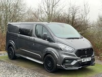 USED 2022 72 FORD TRANSIT CUSTOM 2.0 320 EcoBlue Limited Crew Van Double Cab 5dr Diesel Auto L2 H1 Euro 6 (170 ps) DIGITAL REAR VIEW MIRROR CRUISE CON