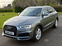 USED 2018 18 AUDI Q3 2.0 TDI S line Edition SUV 5dr Diesel Manual quattro Euro 6 (s/s) (150 ps) 