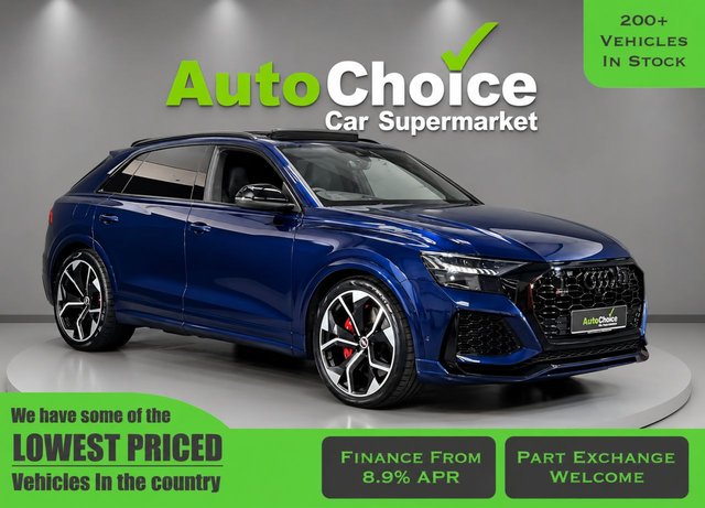 View our Audi Rsq8 4.0 TFSI V8 Vorsprung SUV 5dr Petrol Tiptronic quattro Euro 6 (s/s) (600 ps) in Blackburn