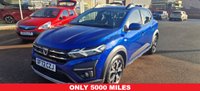 USED 2022 72 DACIA SANDERO STEPWAY 1.0 TCe Prestige Hatchback 5dr  Manual Euro 6 (s/s) (100 ps) 5000 MILES